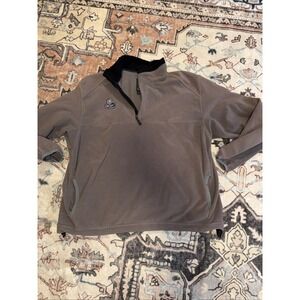 Vtg Nike ACG Thermal Layer 2 Therma-Fit 02 Fleece Insert Jacket Sz XL Gray